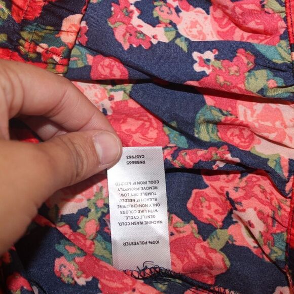 BP High Rise Floral Pants Women Size Small - Picture 8 of 11